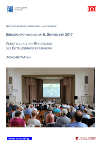 bürgerinformation am 5. september 2017 vorstellung der ergebnisse