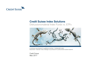 Credit Suisse Index Solutions
