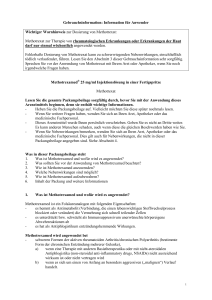 Methotrexamed® 25 mg/ml Injektionslösung in einer Fertigspritze