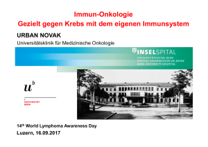 Immun-Onkologie Gezielt gegen Krebs mit dem eigenen Immunsystem