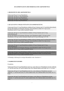 ZUSAMMENFASSUNG DER MERKMALE DES ARZNEIMITTELS 1