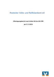 Offenlegungsbericht 31.12.2016 - Rostocker Volks