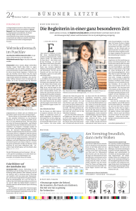 Bündner Tagblatt, 8.5.2015