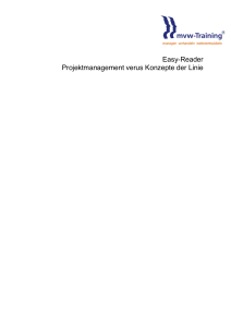 Projektmanagement easy reader - mvw