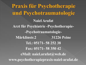 Praxis für Psychotherapie und Psychotraumatologie
