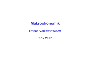 Offene Volkswirtschaft