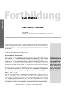 CME-Beitrag - Zeitschrift für Allgemeinmedizin