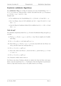 Lineare Algebra II