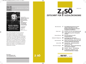 ZEITSCHRIFT FÜR SOZIALÖKONOMIE 186/187.