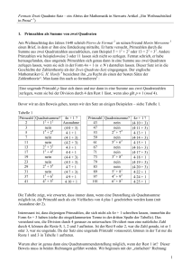 1 Fermats Zwei-Quadrate-Satz – ein Abriss der Mathematik in