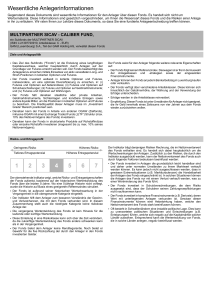 Key Investor Information