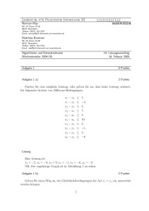 Lehrstuhl für Praktische Informatik III Norman May