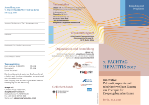 7. fachtag hepatitis 2017