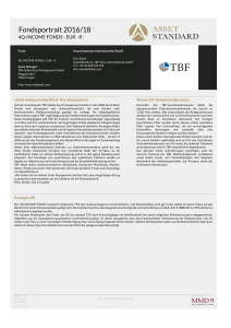 Asset Standard Fondsportrait 4Q-INCOME FONDS - EUR