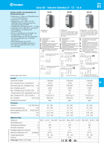 Industrie-Zeitrelais 8