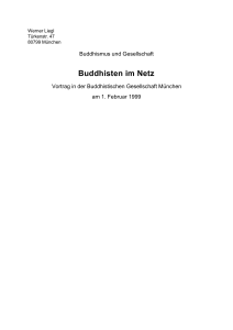 Buddhisten im Netz