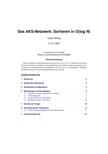 Improved Sorting Networks with O(log N) Depth