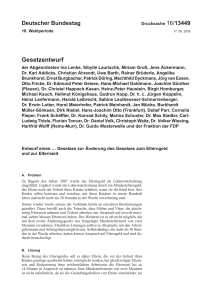 16/13449 - DIP21 - Deutscher Bundestag