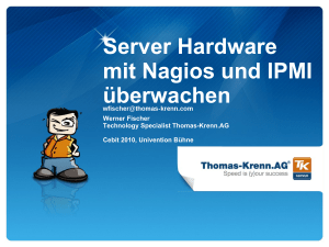 Server Hardware mit Nagios und IPMI überwachen - Thomas