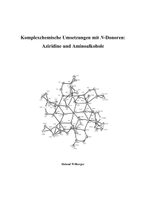 Aziridine und Aminoalkohole