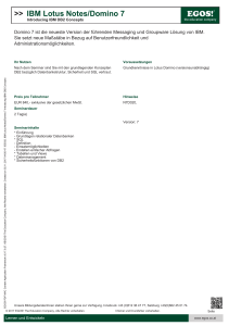 IBM Lotus Notes/Domino 7, Introducing IBM DB2 Concepts