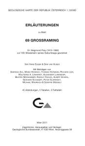 ErläutErungEn 69 grossraming - Online Katalog der Geologischen