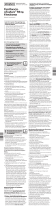 Ciprofloxacin- ratiopharm® 750 mg Filmtabletten