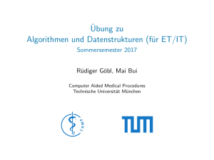 Sommersemester 2017 - CAMP-TUM