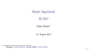 Folien - Institut für Formale Methoden der Informatik