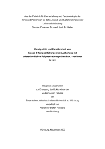 Dissertation 3 - OPUS Würzburg