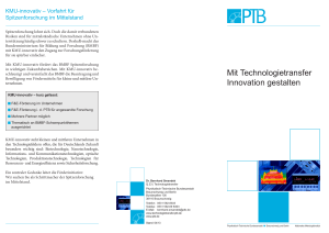 Mit Technologietransfer Innovation gestalten