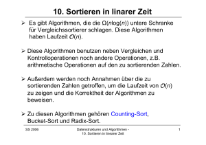 Counting-Sort