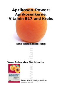 Vitamin B17 Broschüre - Integrale Therapie Berlin