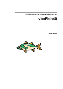 Einführung in die Programmierung mit vbaFish40