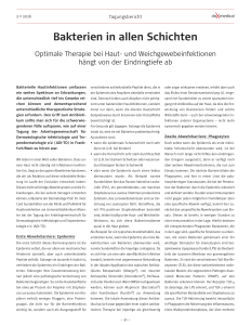 Bakterien in allen Schichten