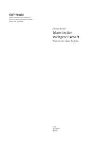 Islam in der Weltgesellschaft