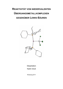 reaktivität von niedervalenten