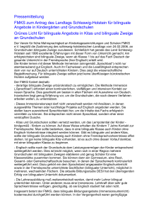 Pressemitteilung FMKS zum Antrag des Landtags Schleswig