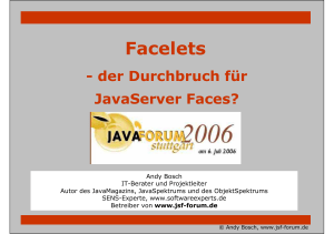 Facelets - Java Forum Stuttgart