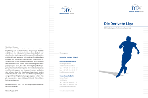 Die Derivate-Liga - Deutscher Derivate Verband