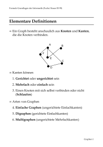 Elementare Definitionen