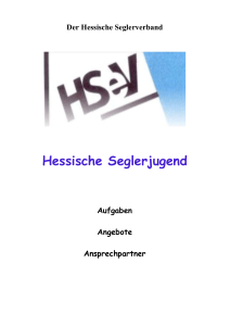 Hessische Seglerjugend - Hessischer Seglerverband e.V.