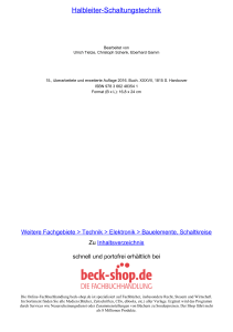 Halbleiter-Schaltungstechnik - Beck-Shop