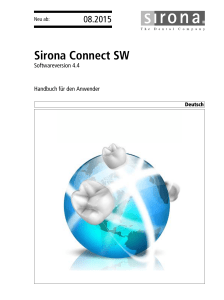 Sirona Connect SW