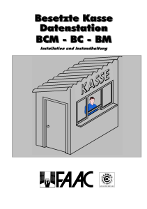 Besetzte Kasse Datenstation BCM - BC