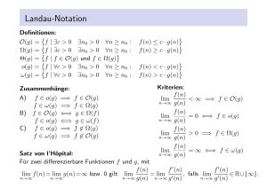 Landau-Notation