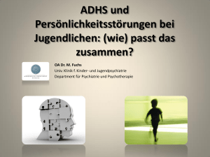 Fallbeispiel - Department für Psychiatrie und Psychotherapie