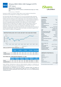 iShares MSCI EMU USD Hedged UCITS ETF (Acc)