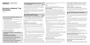 Granisetron-ratiopharm® 2 mg Filmtabletten