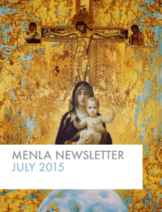 menla newsletter july 2015